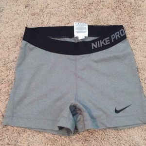Nike Pro Gray Compression Shorts